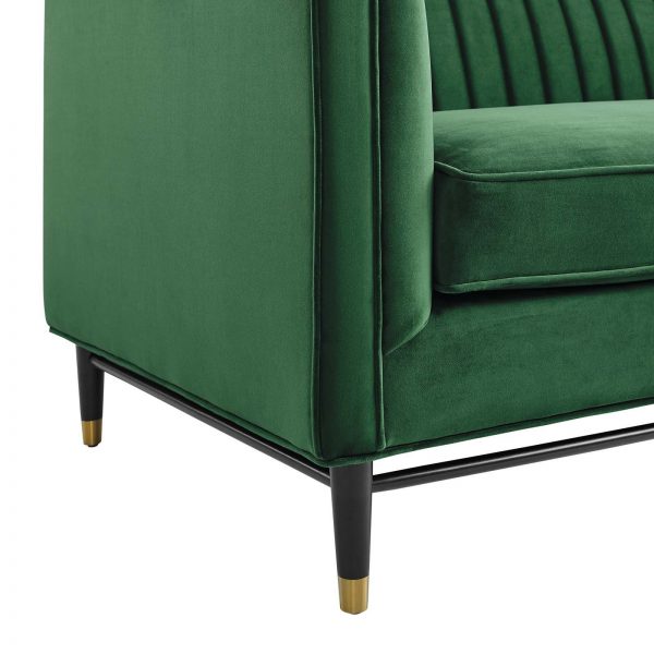 Elliot Sofa - Emerald 75"