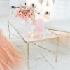 Delancey Marble Coffee Table - Brass Delancey Marble Coffee Table - Brass