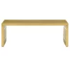 Modernist Bench - Gold Modernist Bench - Gold