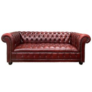 Vintage Leather Chesterfield (1)