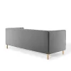 Delano Sofa - Gray 77"