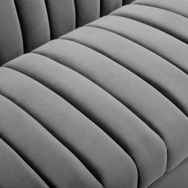 Delano Sofa - Gray 77"