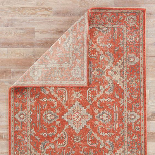 Vintage Rust Rug 8x10 (1)