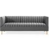 Delano Sofa - Gray 77"