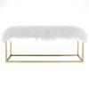 Sheepskin Bench Sheepskin Bench
