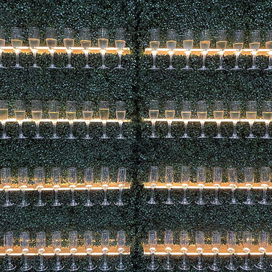 Champagne Wall