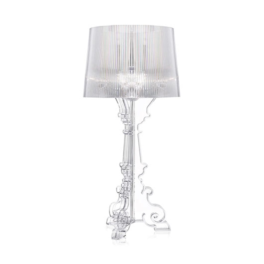 Baroque Table Lamp - Clear 31"