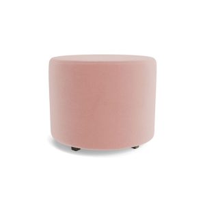 Popp Ottoman - Blush 22"