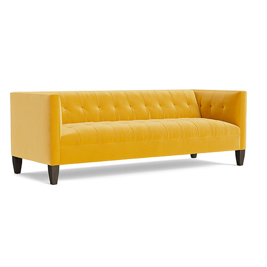 Draper Sofa - Persian Yellow