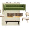 Draper Sofa - Basil Green
