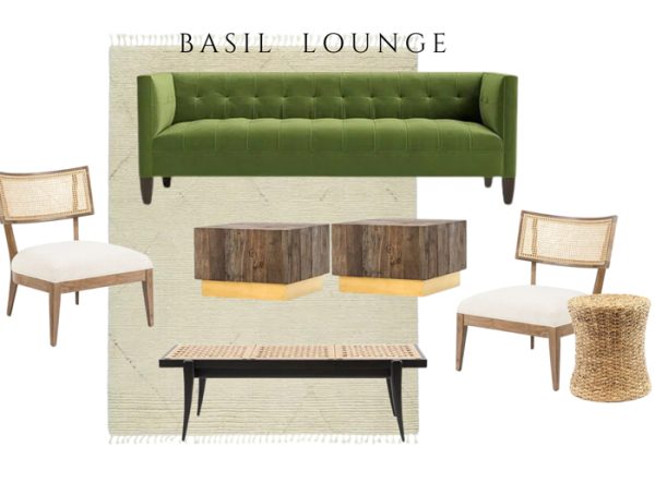 Draper Sofa - Basil Green