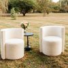 Dandy Swivel Chair - Cream Sherpa Dandy Swivel Chair - Cream Sherpa