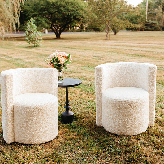 Dandy Swivel Chair - Cream Sherpa Dandy Swivel Chair - Cream Sherpa
