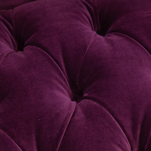 Amethyst Velvet Chesterfield