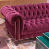 Amethyst Velvet Chesterfield