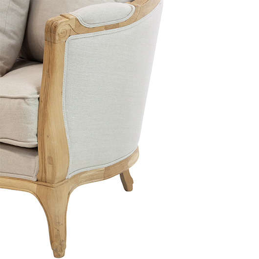 Violette Sofa - Natural Linen