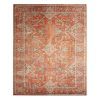 Vintage Rust Rug 8x10 (1)