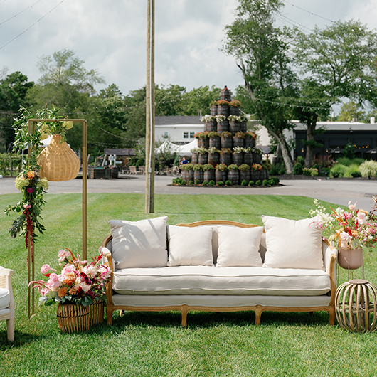 Violette Sofa - Natural Linen