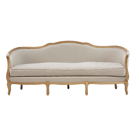 Violette Sofa - Natural Linen