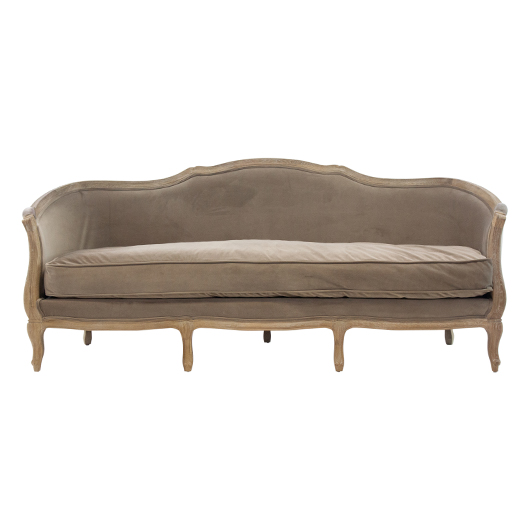Violette Sofa - Rich Taupe Velvet (3) Violette Sofa - Rich Taupe Velvet (3)