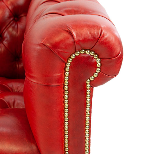 Red Elton Chesterfield Red Elton Chesterfield