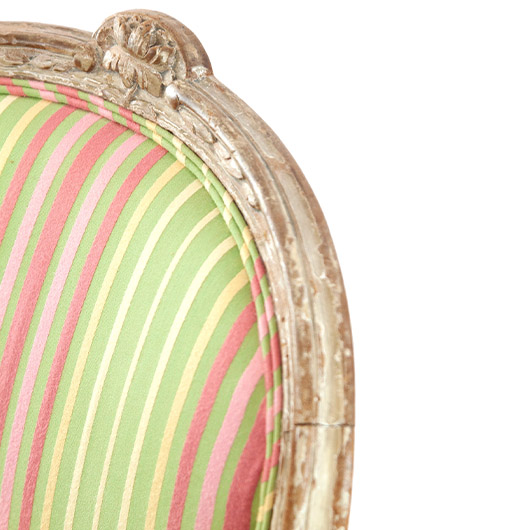 Antique Candy Gilt Armchair (2) Antique Candy Gilt Armchair (2)