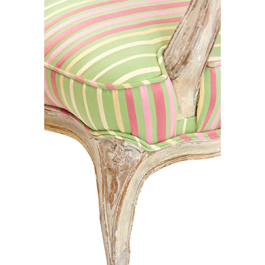 Antique Candy Gilt Armchair (2) Antique Candy Gilt Armchair (2)