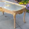 Vintage Mirror Top Gilt Coffee Table (1) Vintage Mirror Top Gilt Coffee Table (1)