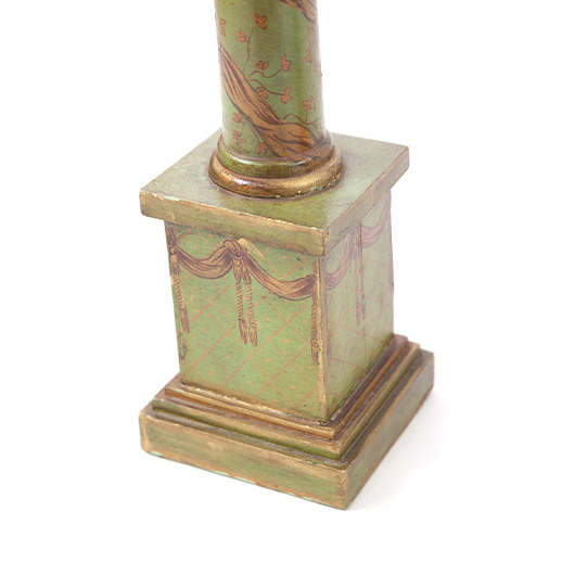 Vintage Green Banner Lamp (2)
