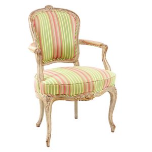 Antique Candy Gilt Armchair (2)