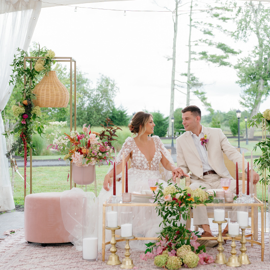 Utopia Floral Pedestal - 30" + 48"