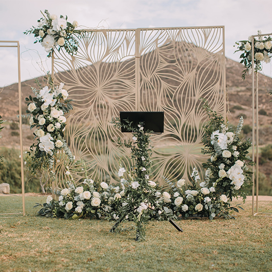 Paradise Floral Screen