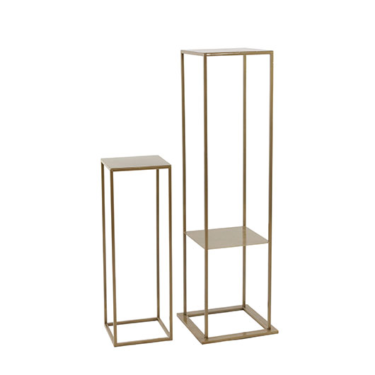 Utopia Floral Pedestal - 30" + 48" Utopia Floral Pedestal - 30" + 48"