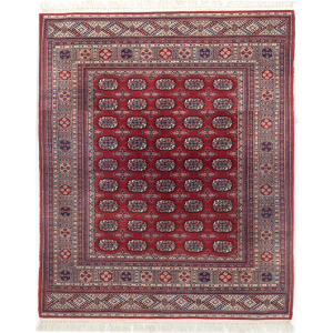 Vintage Red Bokhara Rug - 6 x 8 (1)