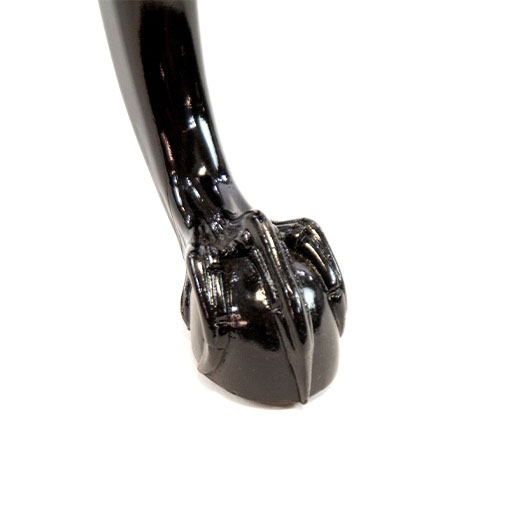 Vintage Ebony Pie Crust Table (3)