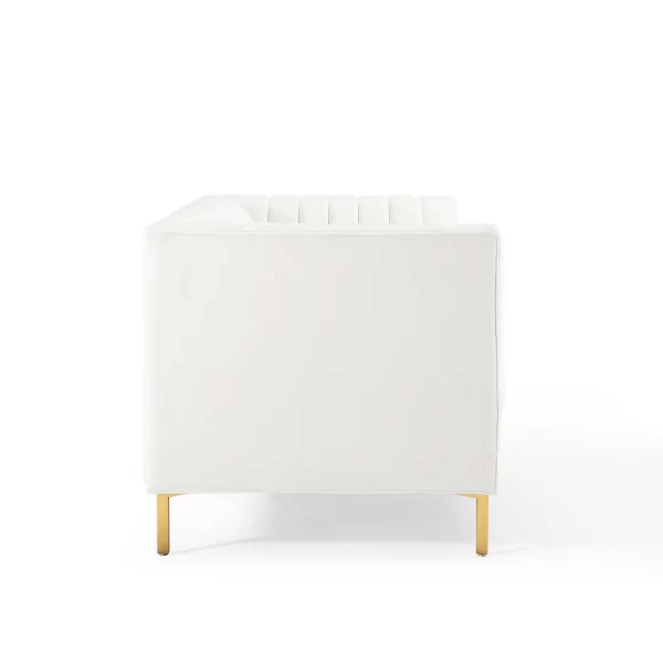 Delano Sofa - White 77"