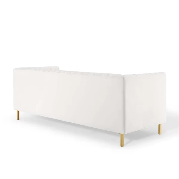 Delano Sofa - White 77"