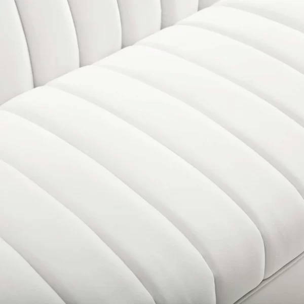 Delano Sofa - White 77"