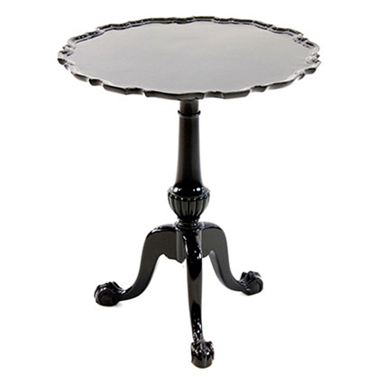 Vintage Pie Crust Drinks Table (1)