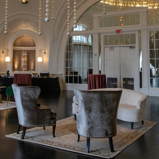 Wingback Chair - Sable Velvet Wingback Chair - Sable Velvet