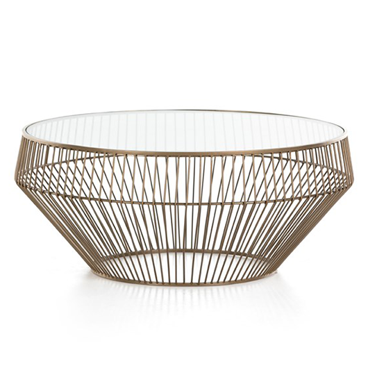 Atomic Coffee Table - Brass Atomic Coffee Table - Brass