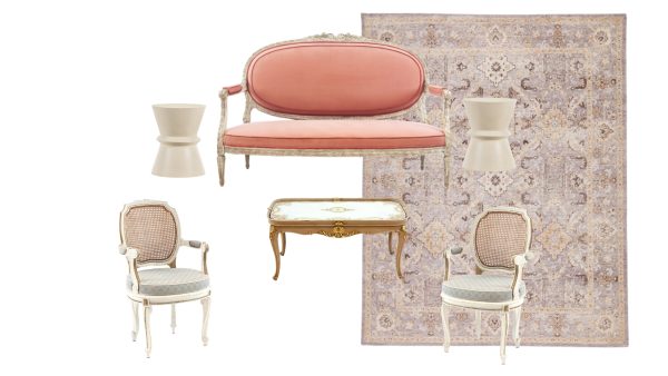 Antique Salon Sofa (2)