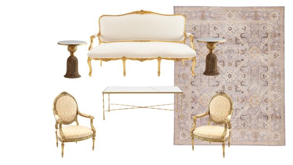 Antique Salon Sofa (2) Antique Salon Sofa (2)