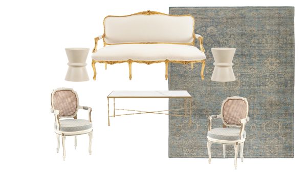 Antique Salon Sofa (2) Antique Salon Sofa (2)