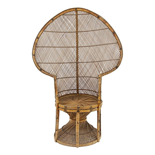 Vintage Emmanuella Peacock Chair
