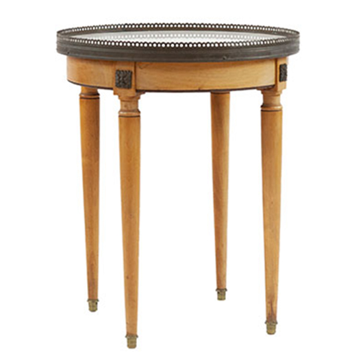 Antique Marble Top Drinks Table 16" (1)