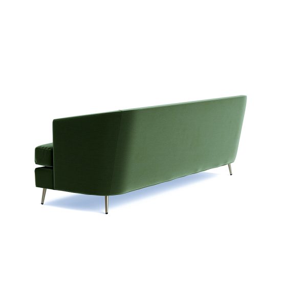 Avery Sofa - Emerald Velvet Avery Sofa - Emerald Velvet