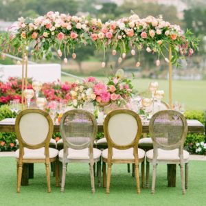 Gold Table Trellis