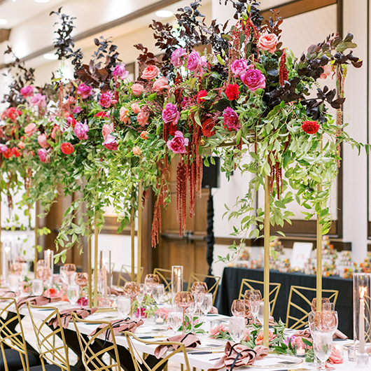 Gold Table Trellis Gold Table Trellis