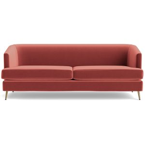 Avery Sofa - Deep Persimmon